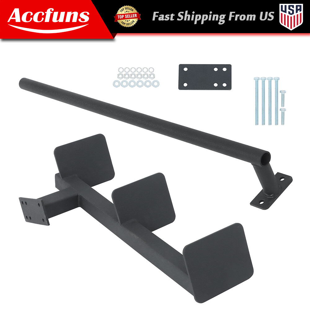 3 Steps Triple Step Boat Trailer Steps W/Handle Universal Fit Bass Boat