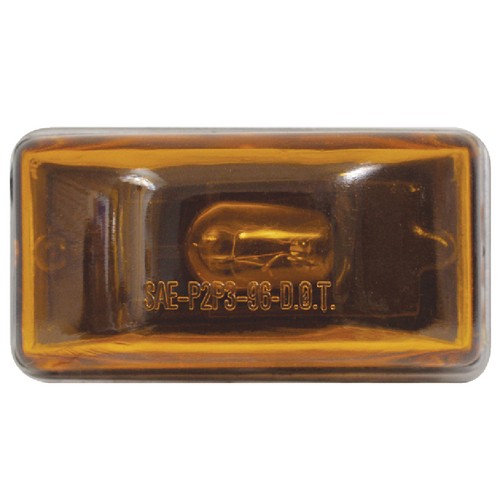 Optronics Boat/Utility Trailer Stud Mount Amber Sealed Marker/Clearance Light