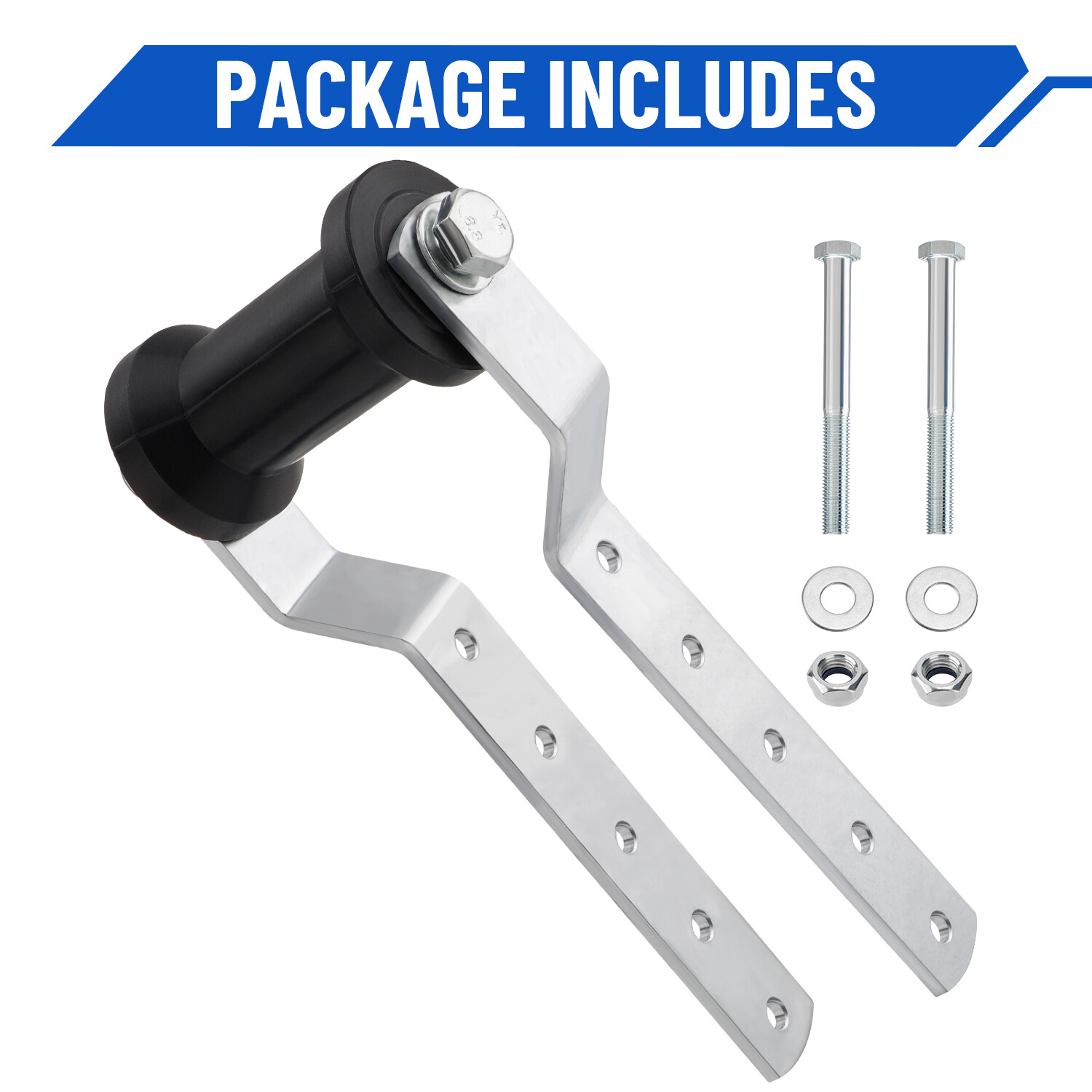 5″ Adjustable Heavy Duty Keel Roller Bracket Assembly for 3″ Tongue Boat Trailer