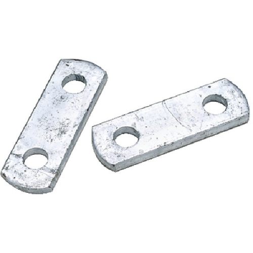 2 pack of 4-1/4 Inch Boat Trailer Zinc Plated Spring Shackles