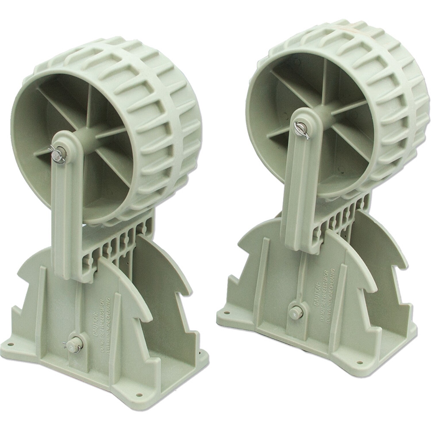 Inflatable Boat Launching Wheels Flipup Dinghy Wheeler Nylon Ribs Towing Wheels