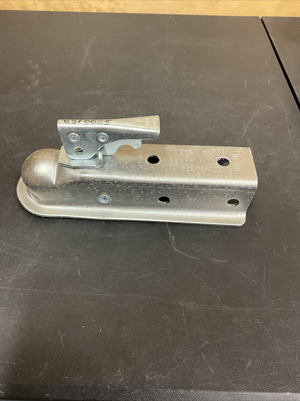 Boat Trailer Bolt On COUPLER Hitch 2 Inch ball 2″ Frame Zinc Plated 3,500lbs Cap