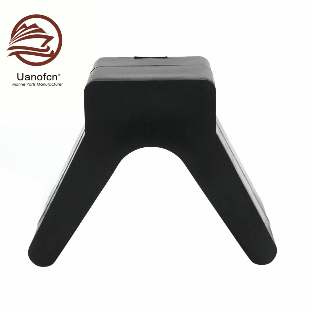 2 Inch Mounting Width Boat Trailer Non Marking Polyurethane V Bow Stop