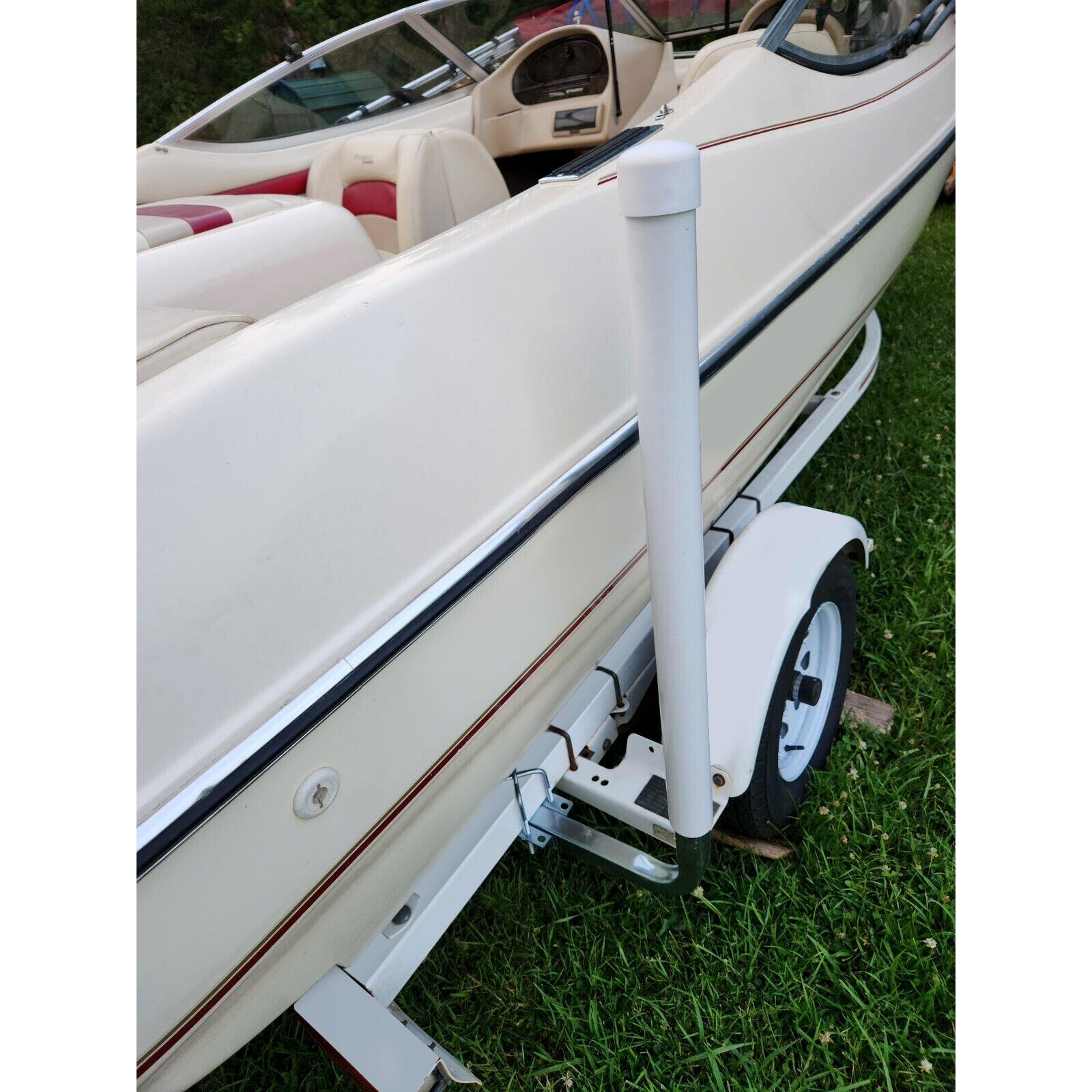 1 Pair 40″ Boat Trailer Guide On Post PVC Poles For Sailboat fishing ski Boat