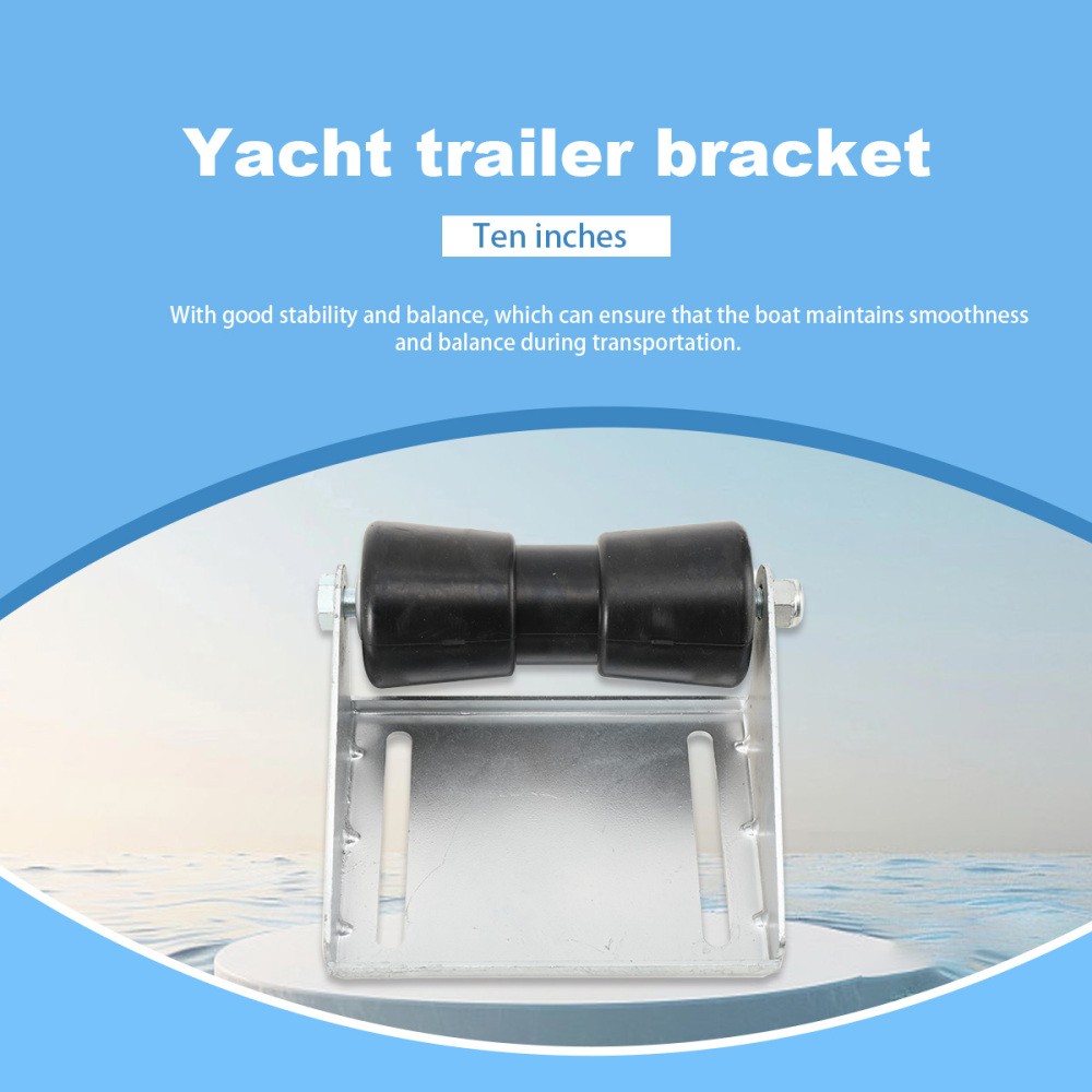 Boat Trailer Rollers with Brackets 10′ Keel Roller Assembly Kit for Boat Trailer