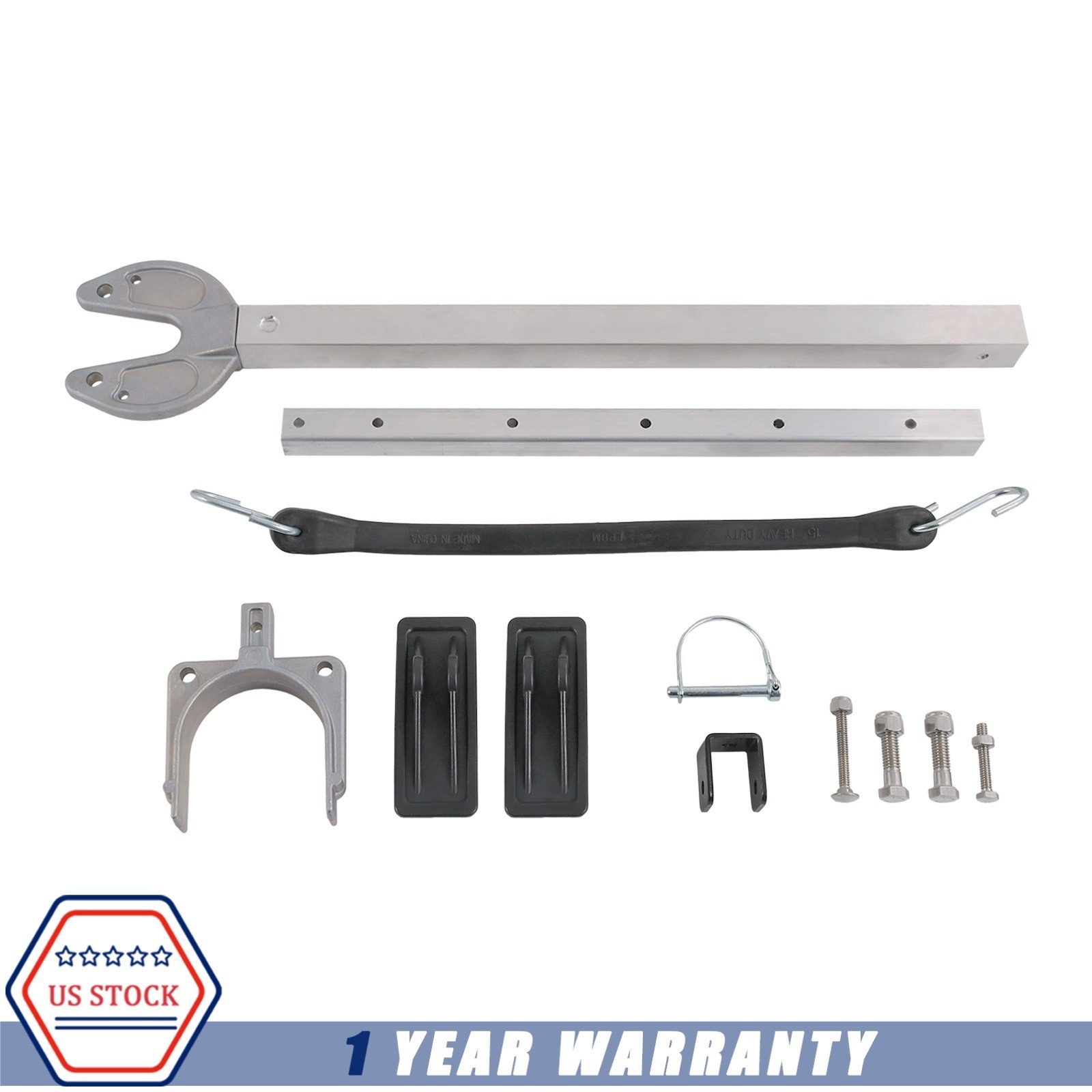 Adjustable Transom Saver 400-RB , 23-35″NEW Composite Head Holds Engine