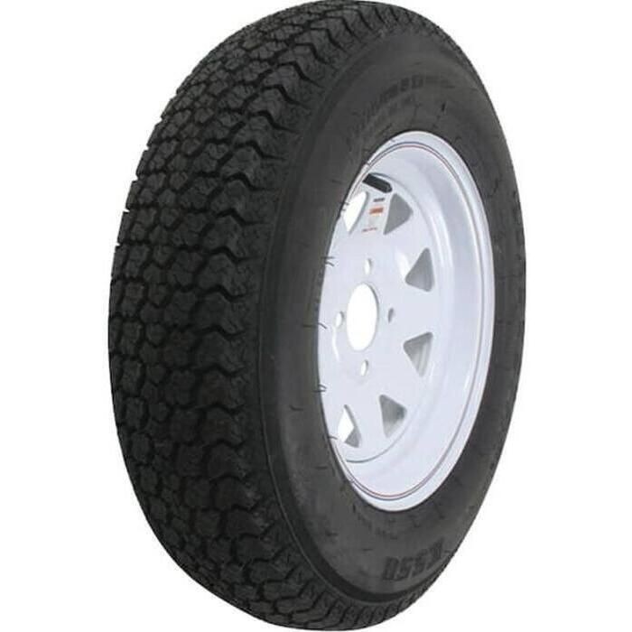 Loadstar Tires 32395 ST Radial Tire & Wheel (Rim) Asm ST205/75R-15 5 Hole C Ply