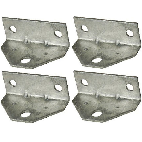 4 Pack Boat Trailer Hot Dipped Galvanizedl Bunk Board Bracket Angle Brackets