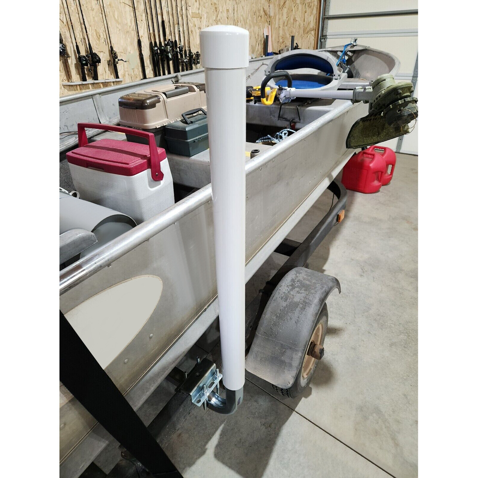 1 Pair 40″ Boat Trailer Guide On Post PVC Poles For Sailboat fishing ski Boat