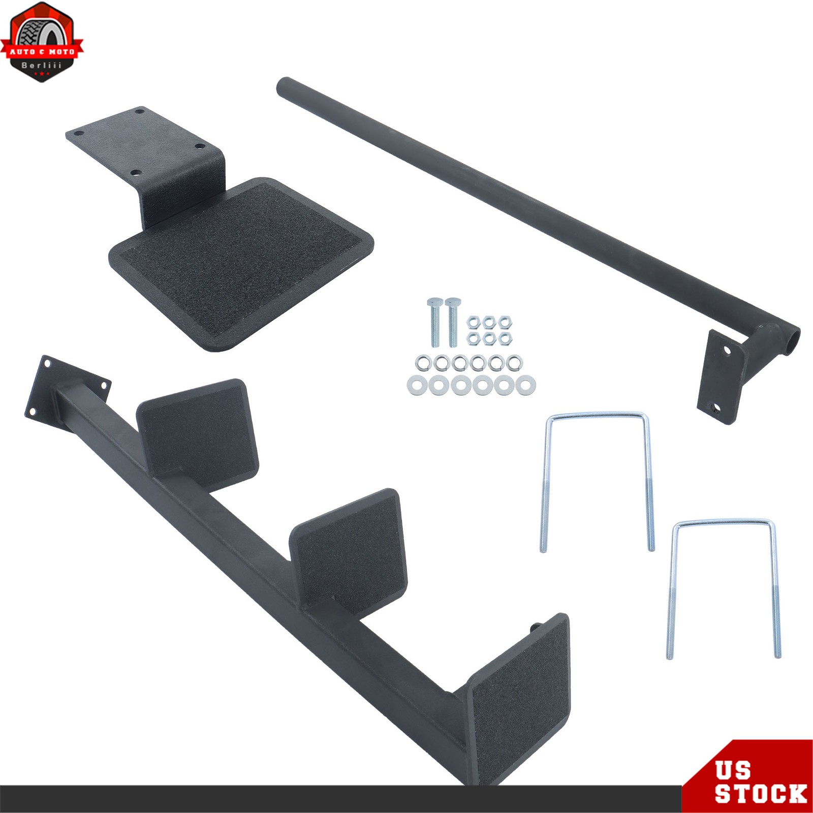 Heavy Duty Boat Step Deep ”V” Boat Trailer Steps With Handle For Universal