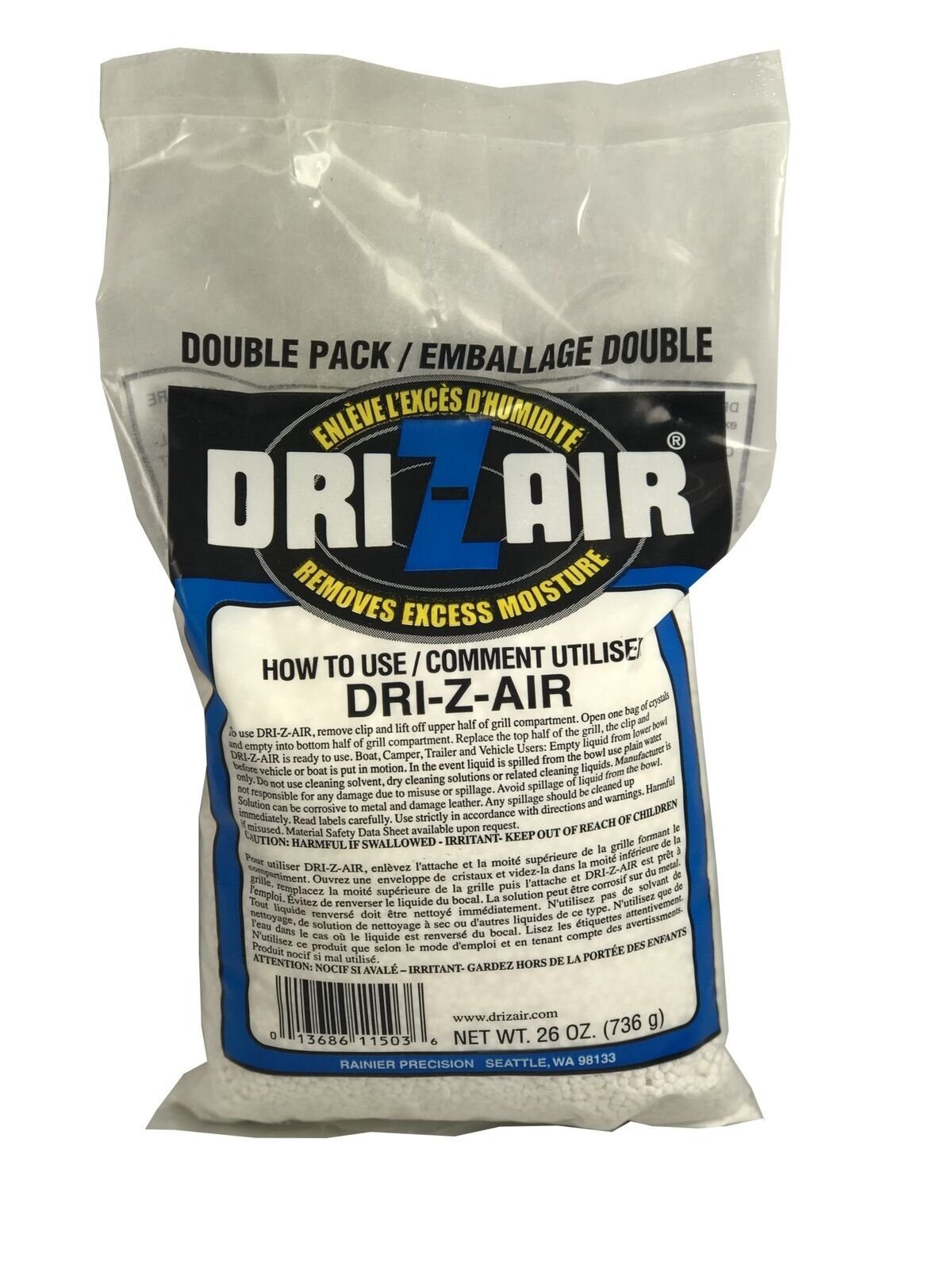 Dri-Z-Air DZA-26 26-Ounce Refill Crystals