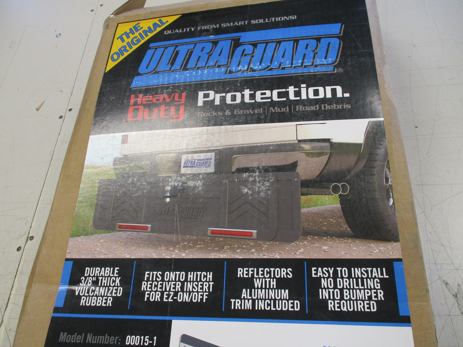SMART SOLUTIONS 70″ X 16″ ULTRA GUARD TRUCK TOW GUARD KIT 00015-1 BLACK BOAT