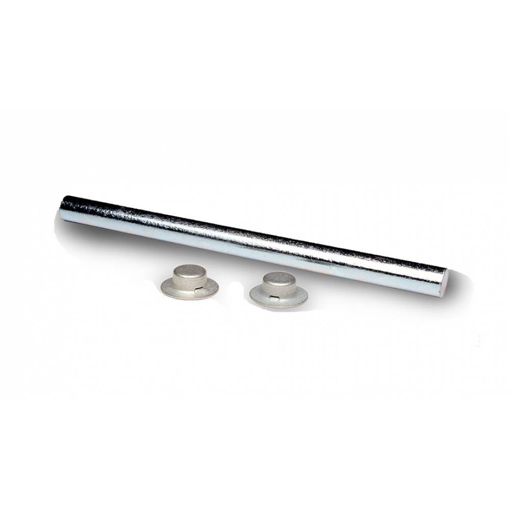 Tie Down 86026 Zinc Plated Marine Roller Shaft with Pal Nuts 1/2″ x 6-1/4″