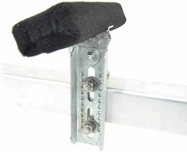Boat Trailer Bunk Bracket Kit 4 12-Inch Galvanized Swivel Top with Hardware
