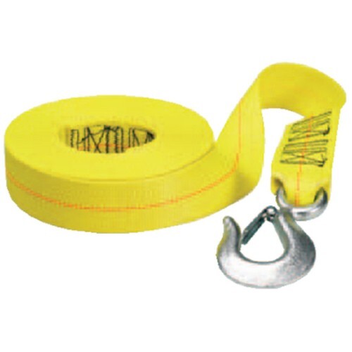 Fulton 2″ x 20′ Nylon Web Strap with Hook – 4,000 lbs Max Load