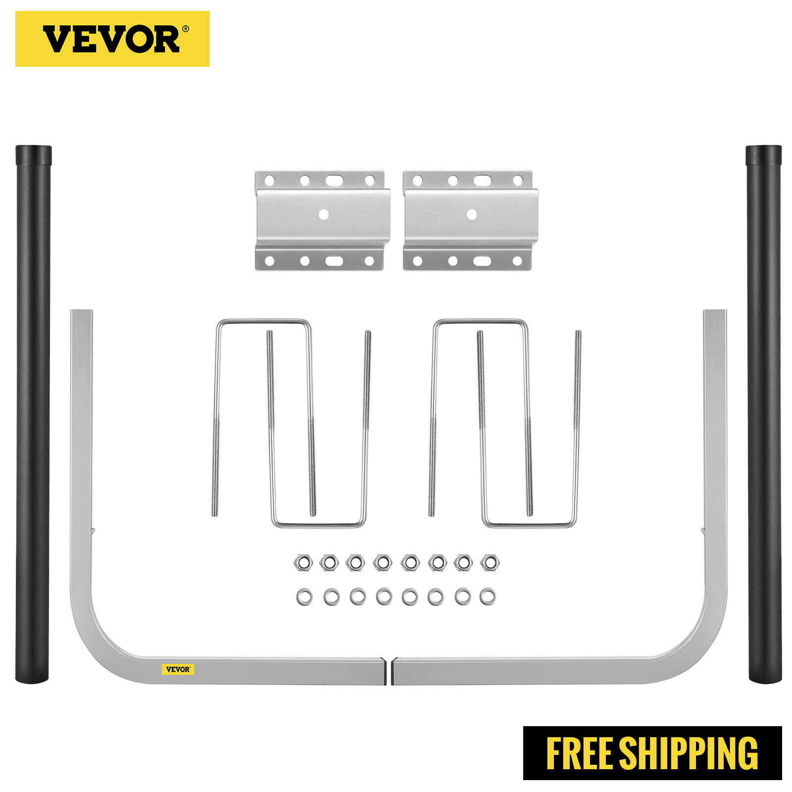 VEVOR Pair 40″Boat Trailer Guide on Galvanized Guide Post Kit w/PVC Poles Covers