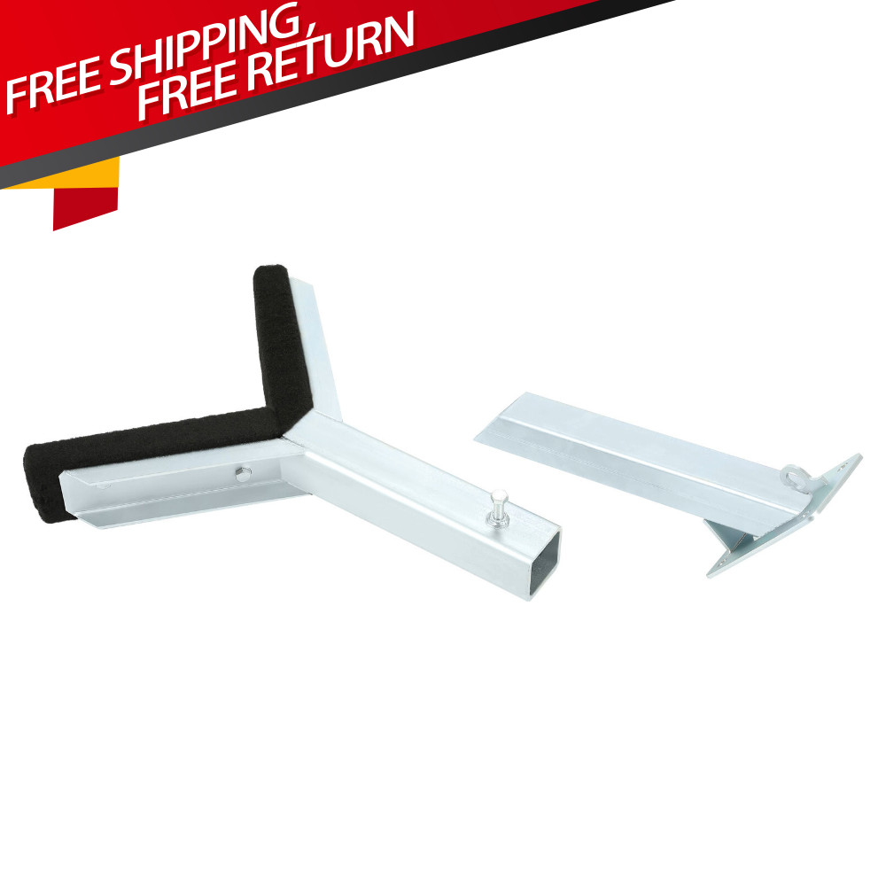 Adjustable Bow Rest Catcher Stop for Boat Trailer Zinc-Plated Post Carpeted