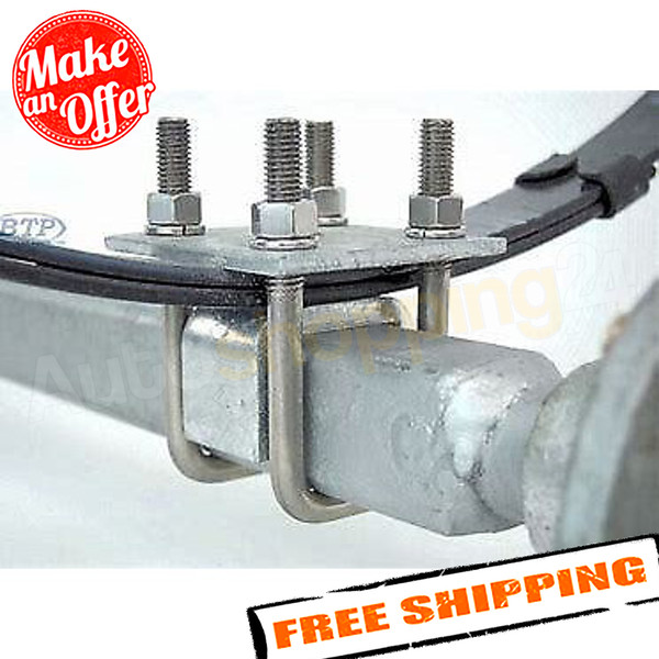 Dexter Marine 81185 Trailer Axle Leaf Spring Plates for 2″ Square Tube Axles