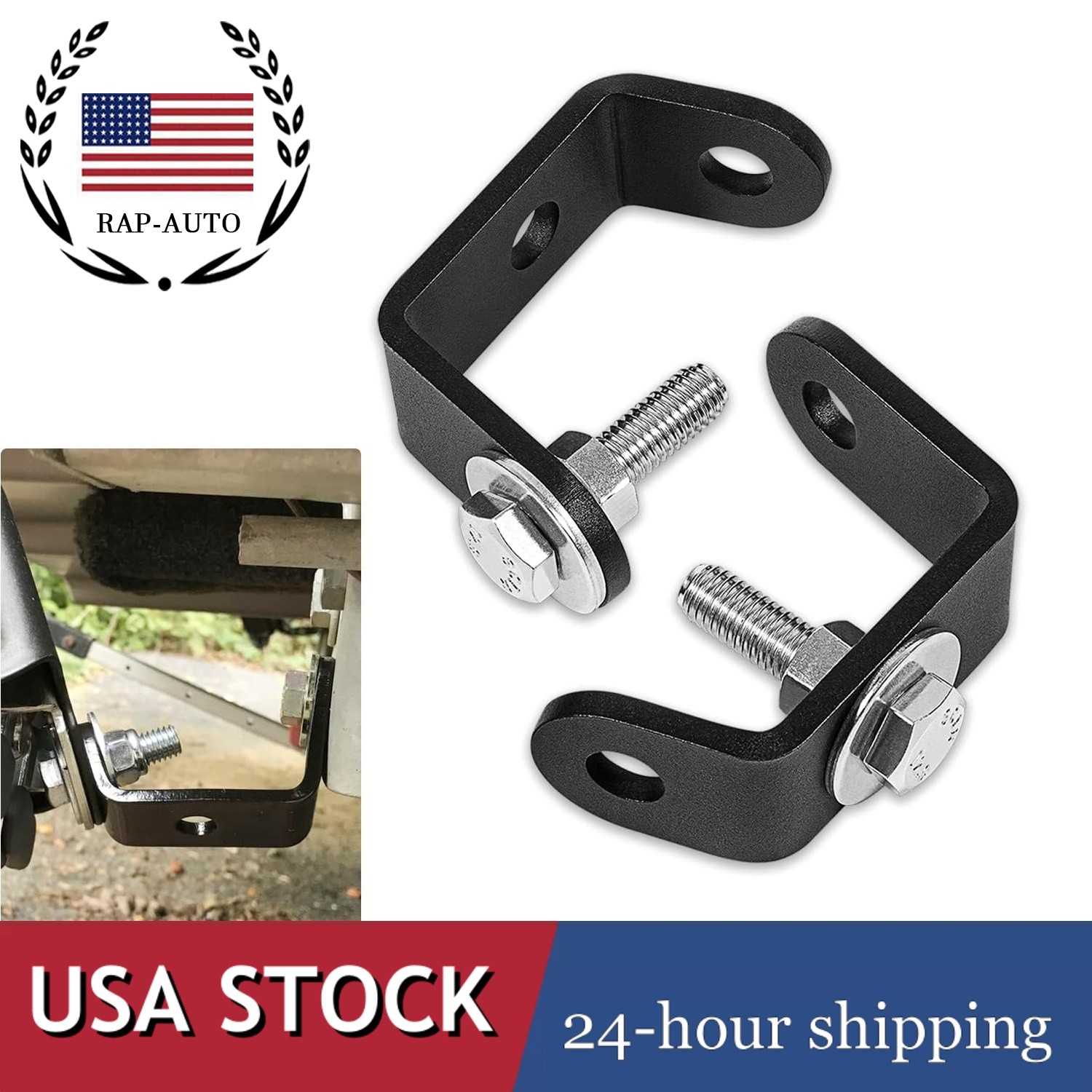 For BoatBuckle G2 Universal Mounting Bracket #F14254 Retractable Transom Straps