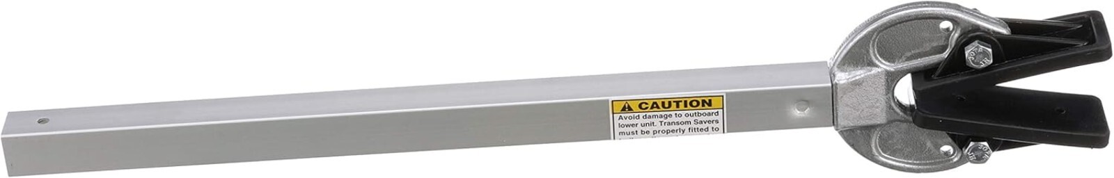 Composite Head Adjustable Transom Saver with Roller/Trailer Mounts for Outboards