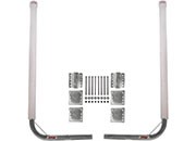 Extreme Max 3005.2175 Post Trailer Guide-On 45″, Zinc-Plated Uprights w/Hardware