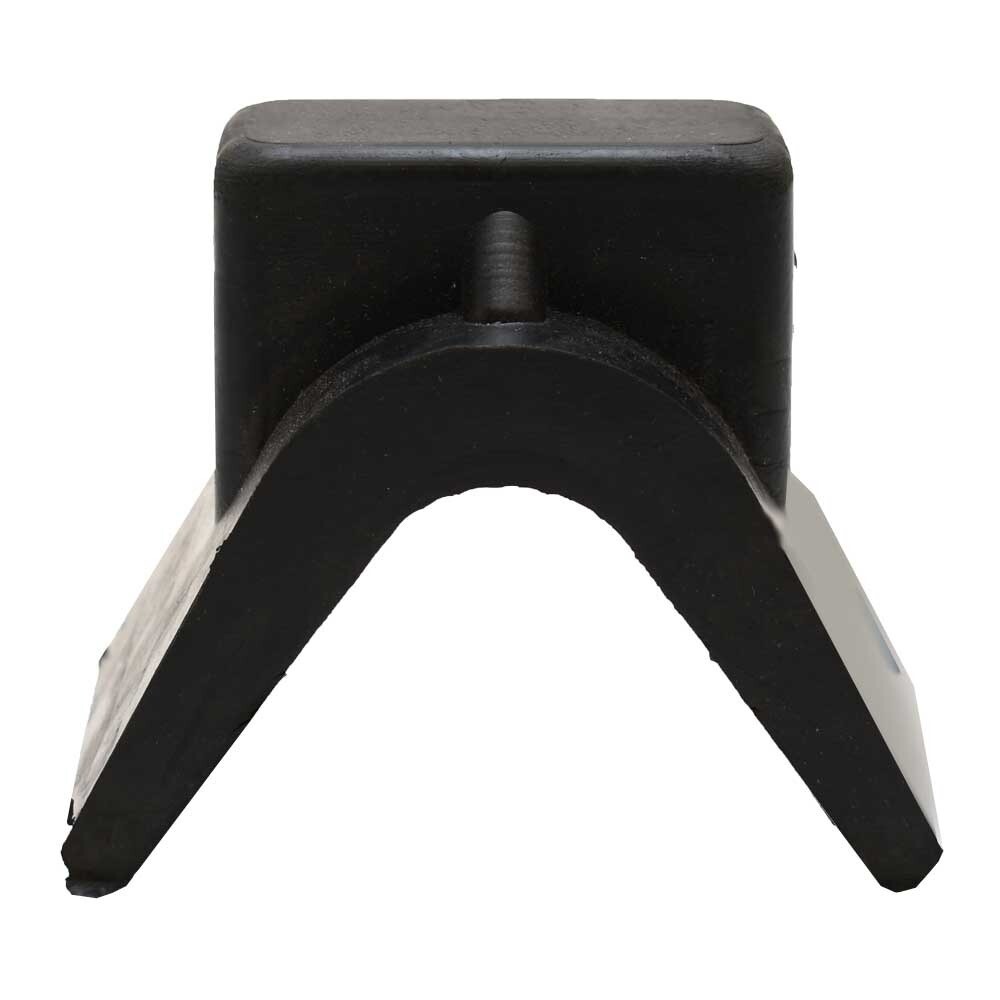 Shoreline Boat Bow Stop SL52317 | 3 x 3 Inch Black Rubber