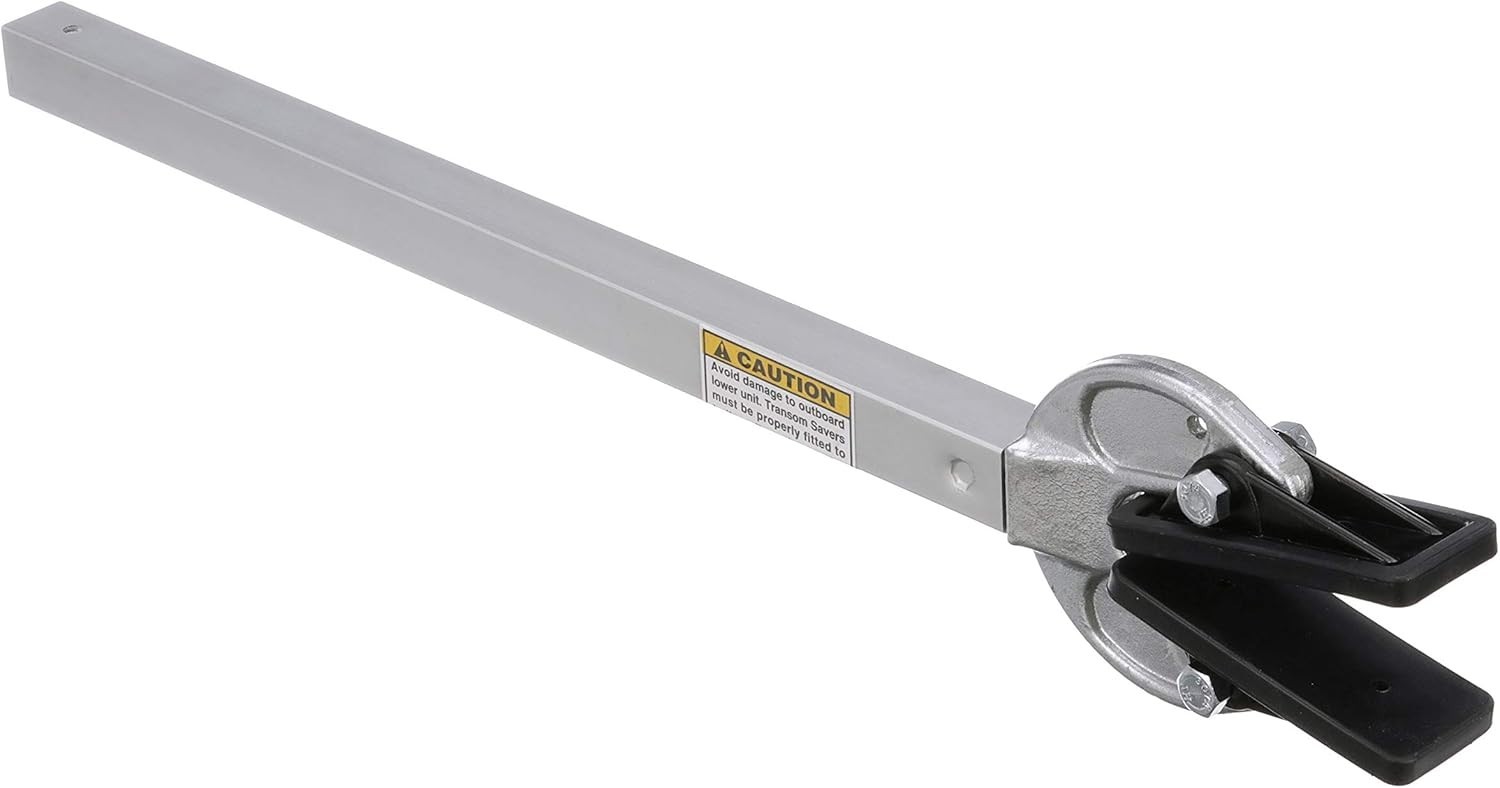 Dual Mount Adjustable Transom Saver for 100 HP Engines – 23 to 35 Inch Range