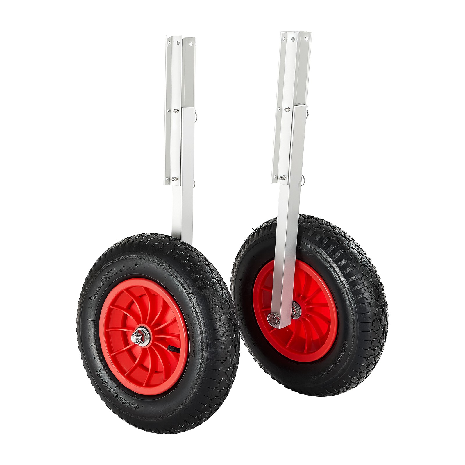 Boat Launching Wheels 300lbs 15″ Aluminium Alloy Transom Wheel Rubber Tire
