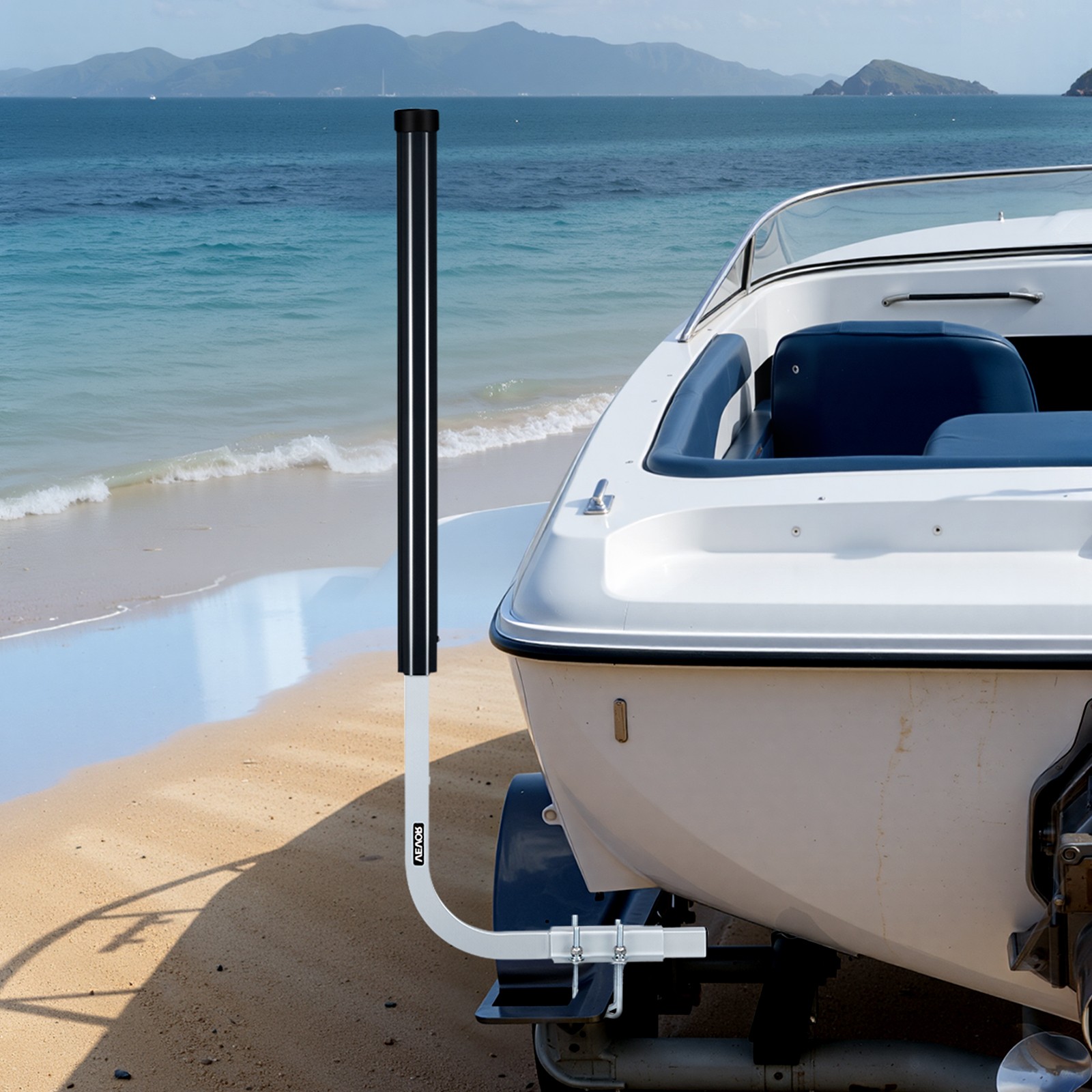 VEVOR Boat Trailer Guide 40 in/48 in Heavy-Duty Trailer Guide Ons with PVC Pipes