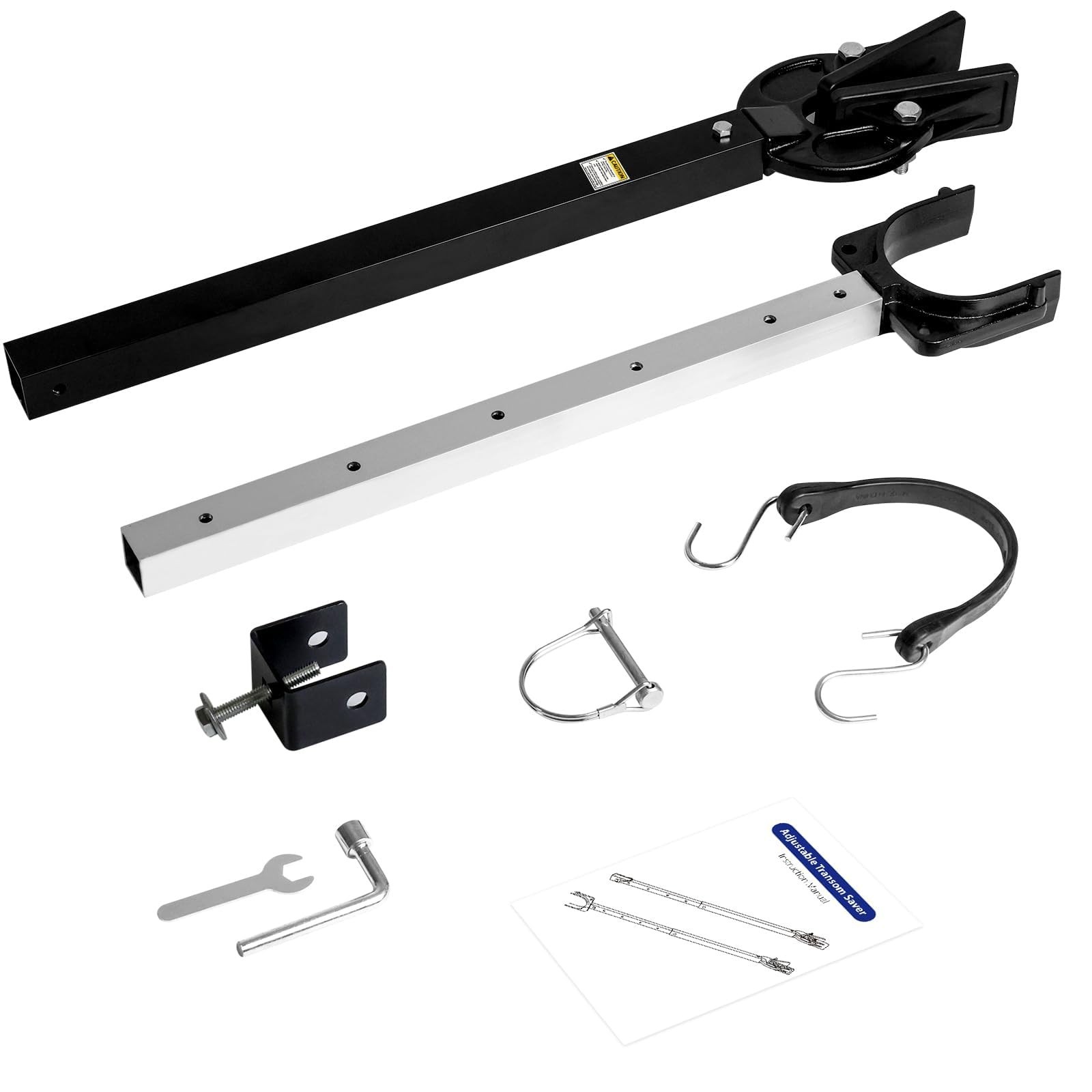 Adjustable Boat Transom Saver 23-35″ Motor Support, Heavy-Duty Engine Holder, Tr