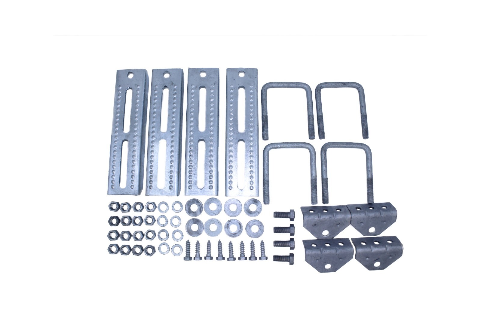 Galvanized Bunk Bracket kit for Boat Trailer 10 Inch tall (4 units)