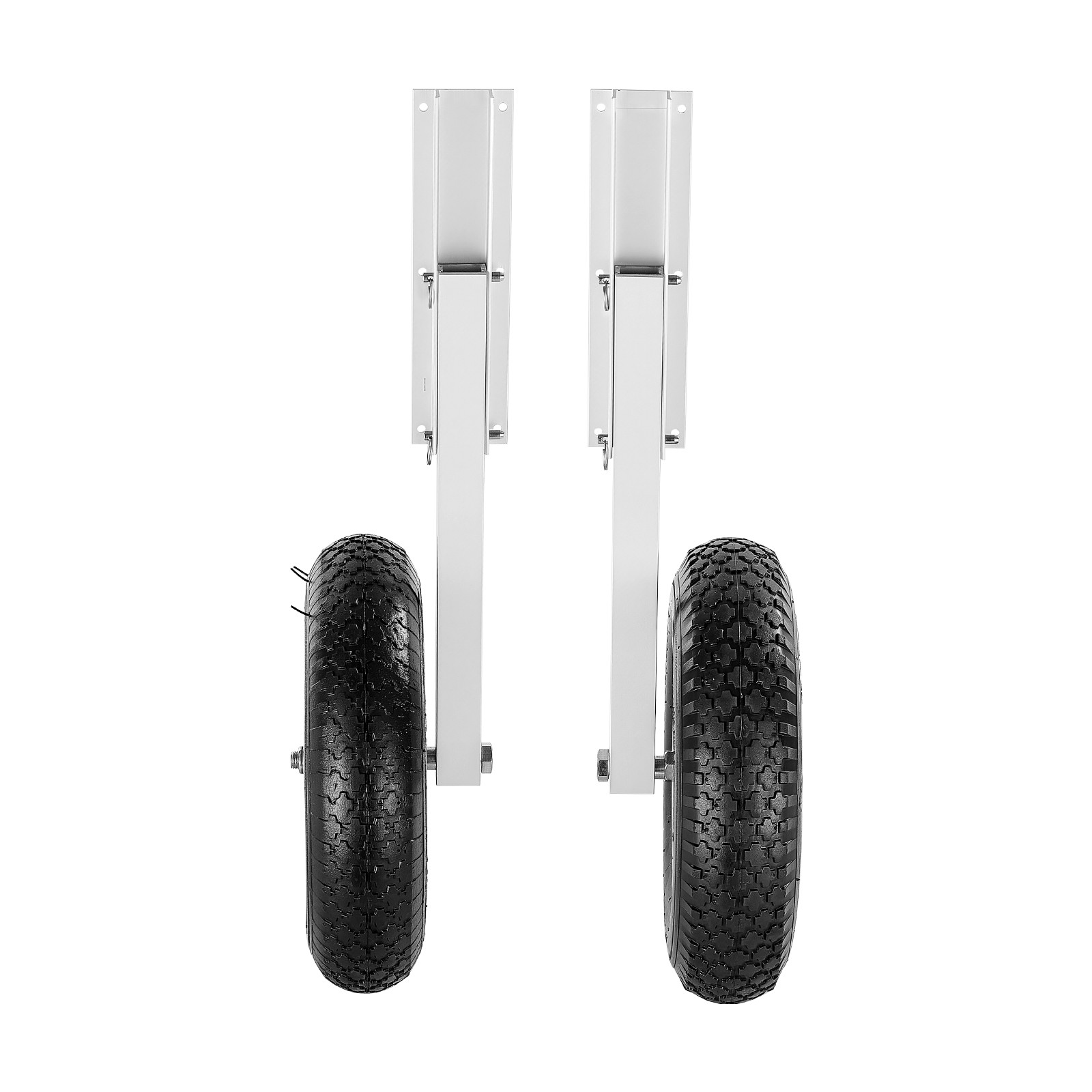 Boat Launching Wheels 300lbs 15″ Aluminium Alloy Transom Wheel Rubber Tire