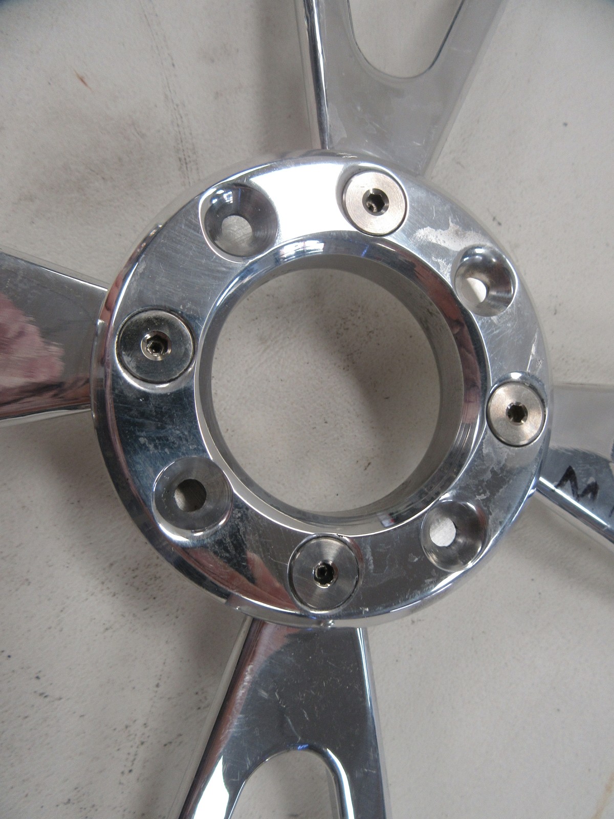 MASTERCRAFT TRAILER HUBCAP (SET OF 3) SILVER ALUMINUM 11 5/8 INCH MARINE BOAT