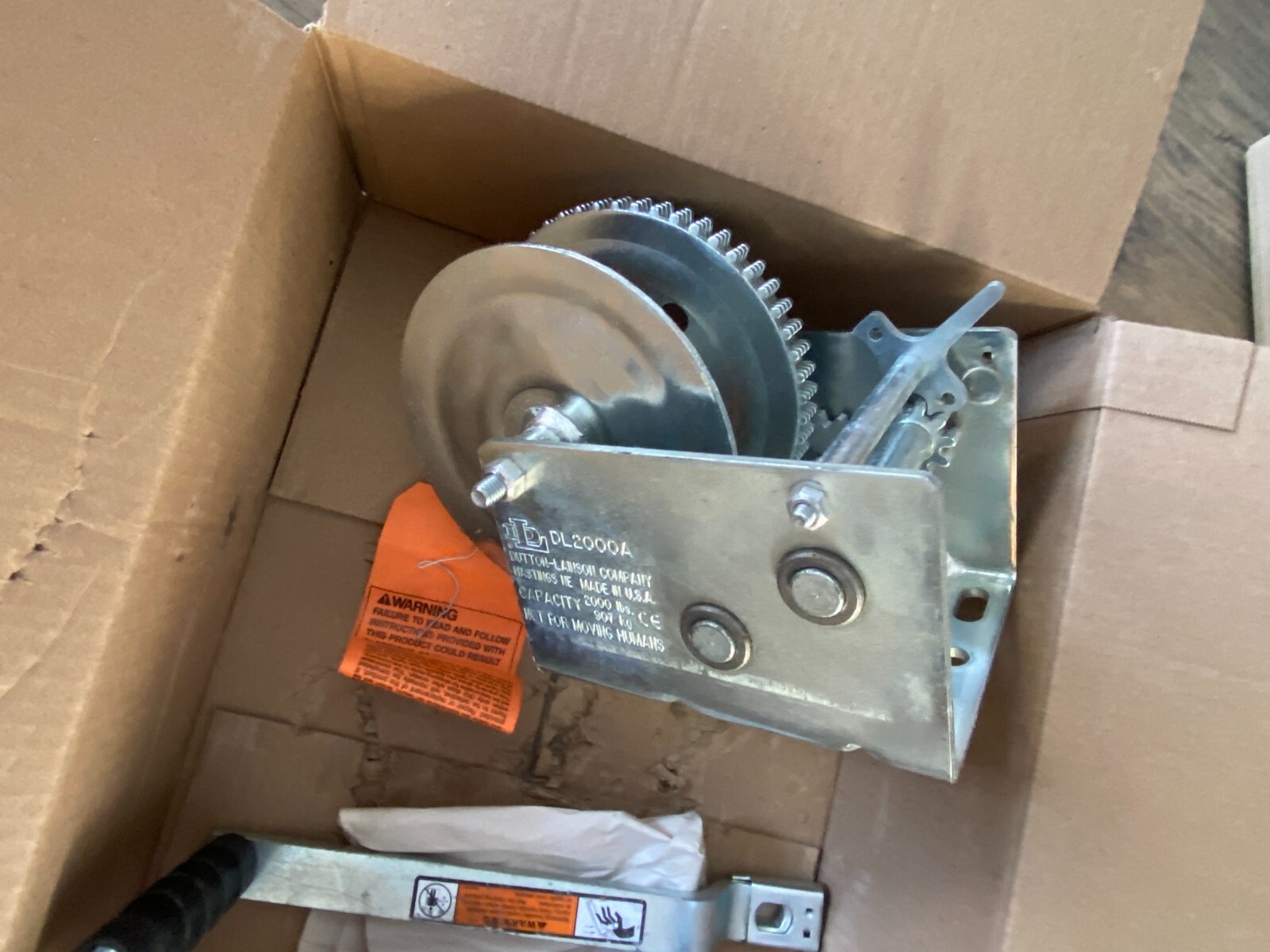 Dutton Lainson 14725 DL2000A 2000 Lb. Trailer Winch Plated – MADE IN USA