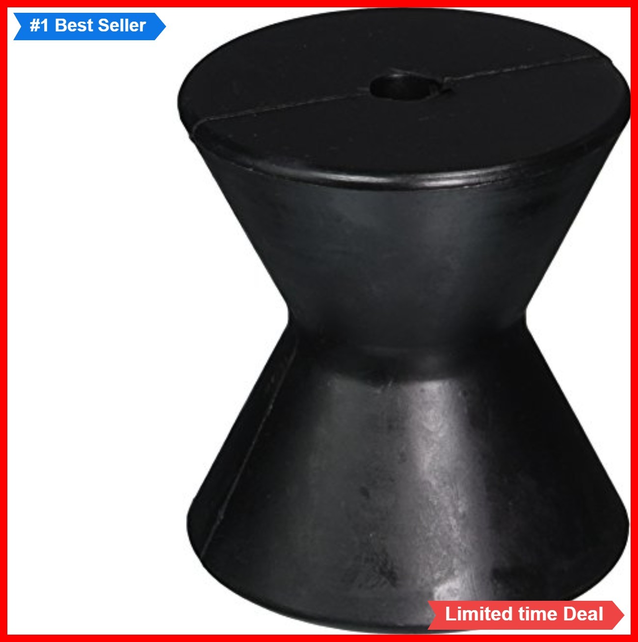 Bow Roller 4 Inch 1/2 Inch Shaft Boat Trailer Rubber Replacement Part