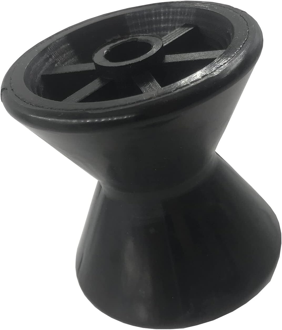 3″ Boat Trailer Bow Roller Assembly w/ Spoke for Trailer Keel Roller 1/2″ Shaft