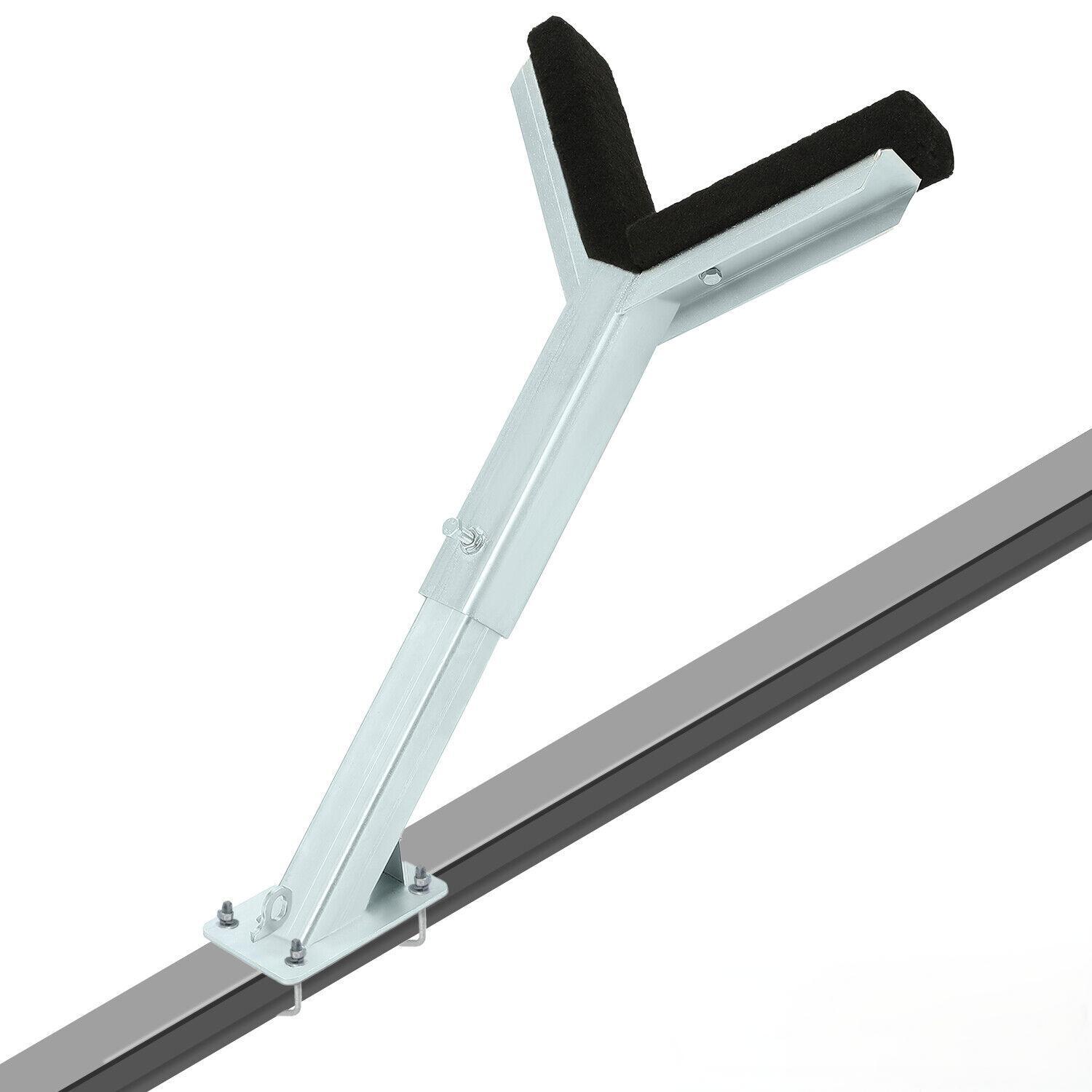 NEW! Adjustable Bow Rest Catcher Stop for Boat Trailer Zinc-Plated Post Carpeted