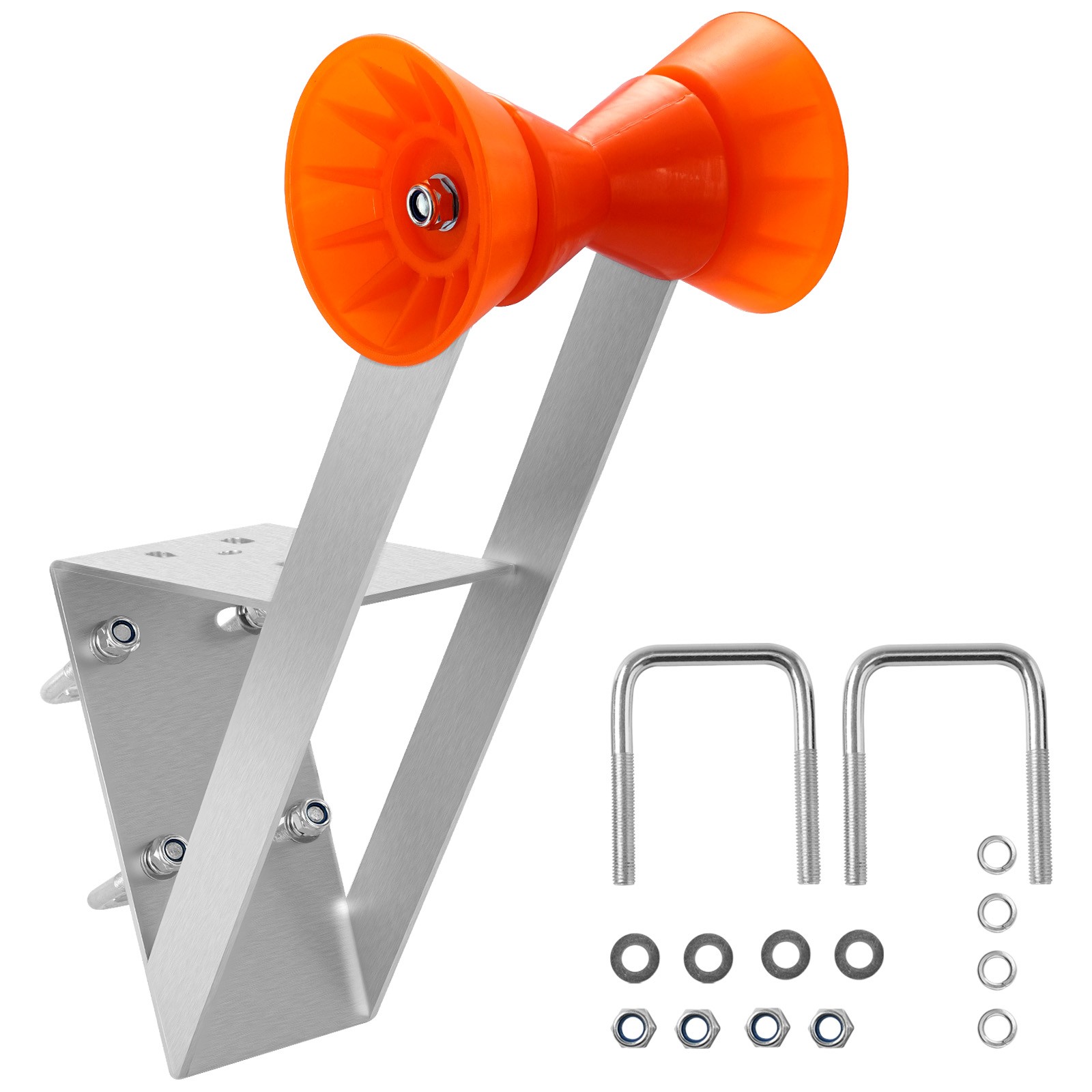 VEVOR Boat Winch Stand 2-3 inch Winch Posts Boat Trailer Winch Seat with Roller