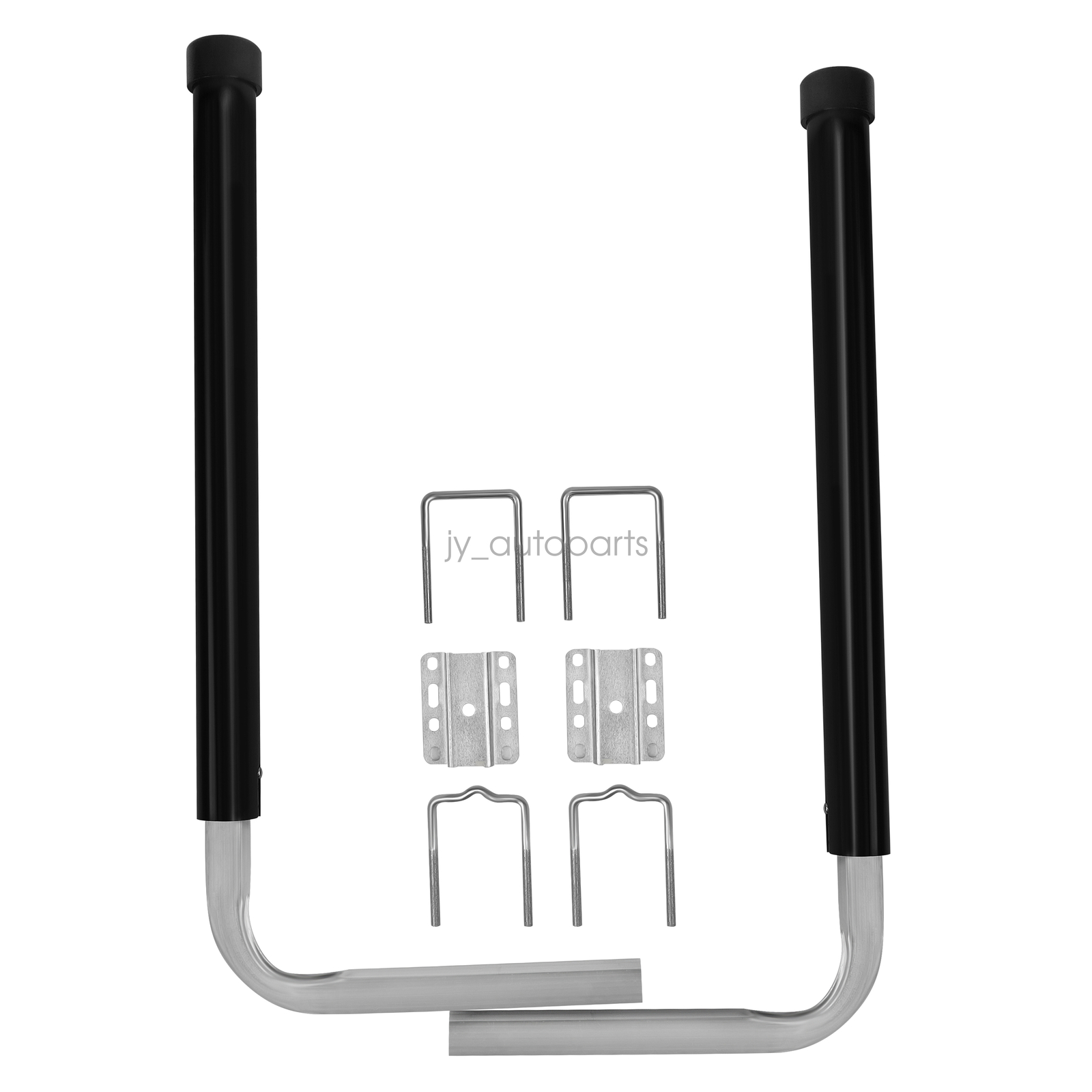 Pair 40″ 48″ Boat Trailer Post Guide on PVC Unlighted Ramp Loading Black