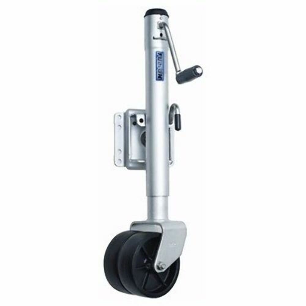 Dutton-Lainson Dual Wheel Bolt-Thru Swivel Mount Jack 1500 Lb Load XPD15L0101 Tr