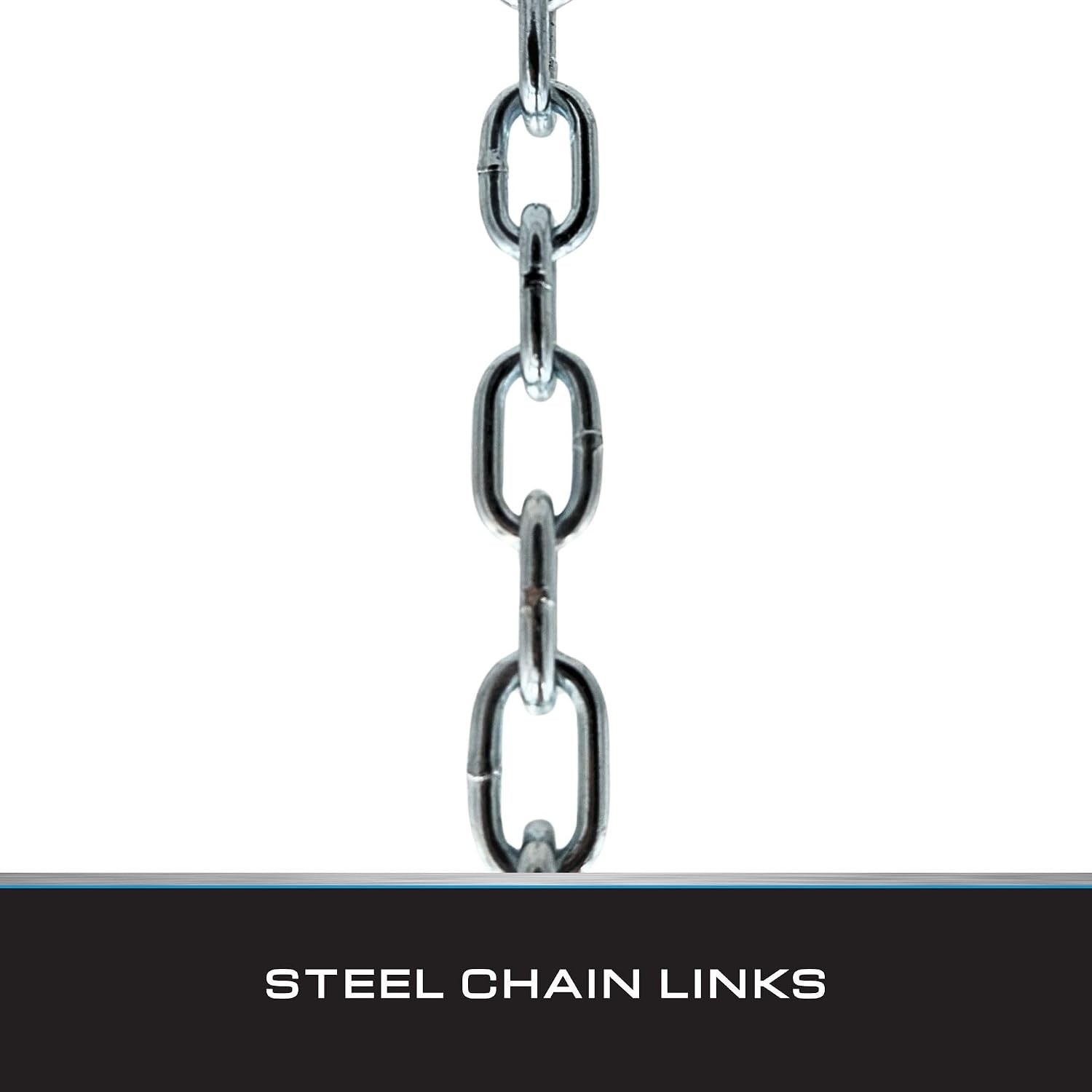 Bow Safety Chain – 3/16 in. x 15-1/2 in. Steel, Zinc-Plated– Heavy Duty Marin…