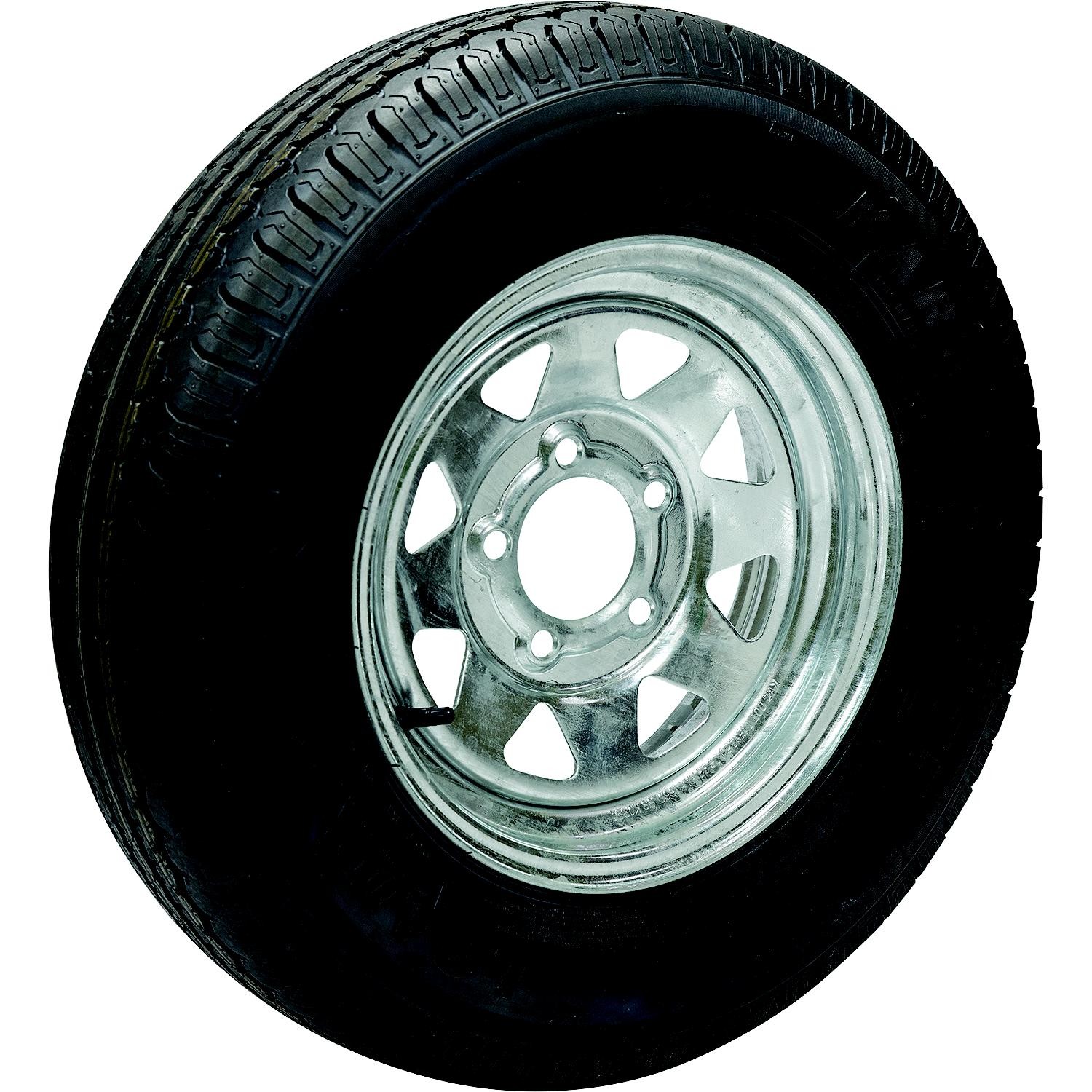 Seachoice 3S666 53424 ST205/75D15C/5H KR558 15″ Galvanized Spoke