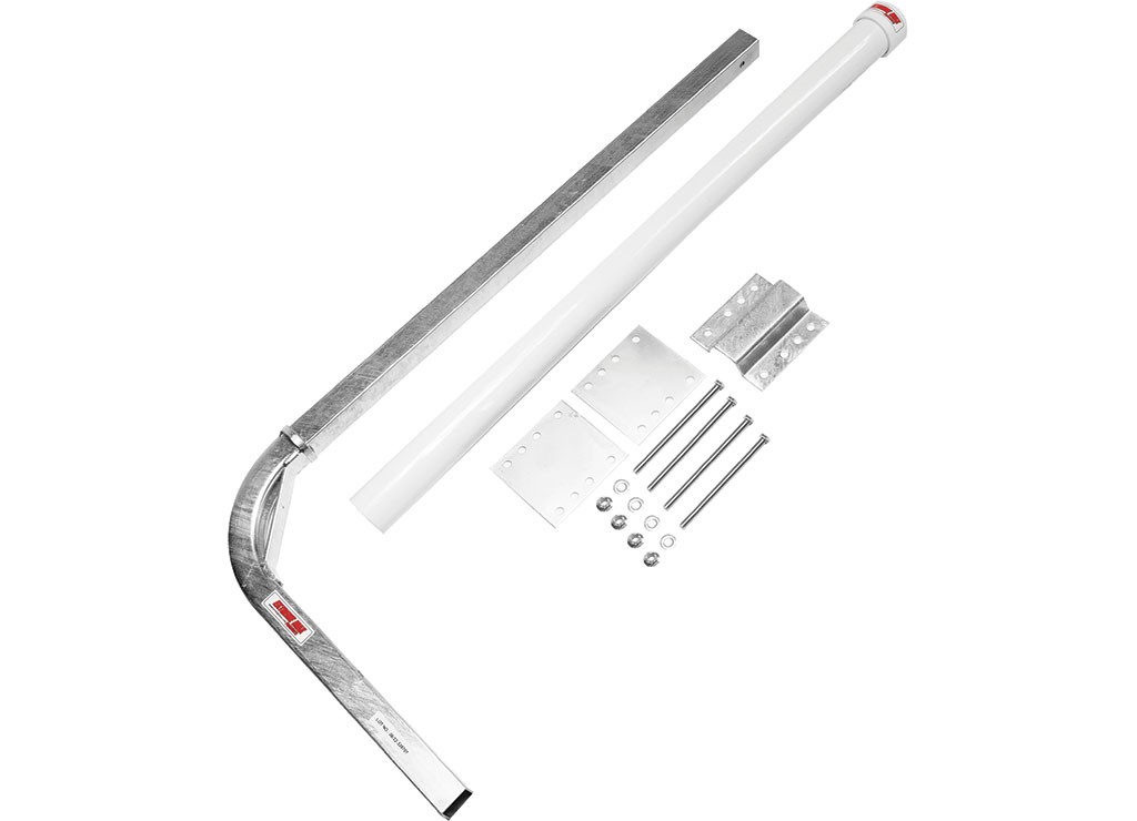 Extreme Max 3005.5542 Post Trailer Guide-On 45″, Galvanized Uprights w/Hardware