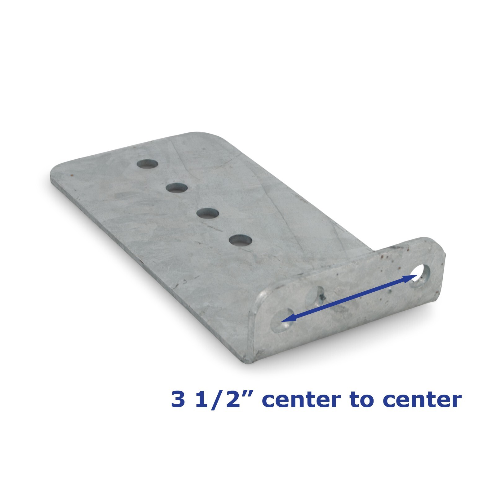 (8) 10 inch Galvanized L-Type Boat Trailer Bunk Bracket Kit 3 x 3 Crossmember