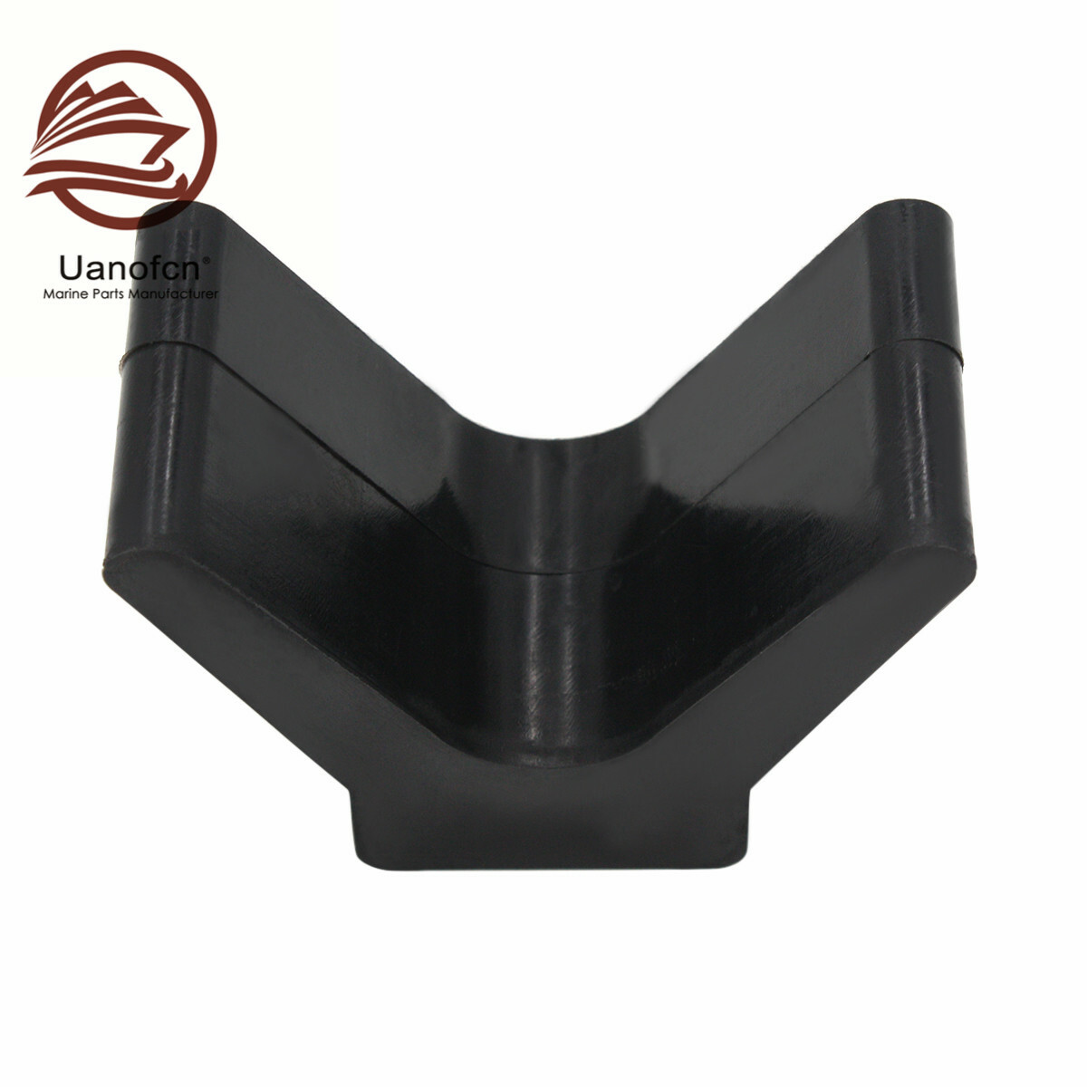 2 Inch Mounting Width Boat Trailer Non Marking Polyurethane V Bow Stop