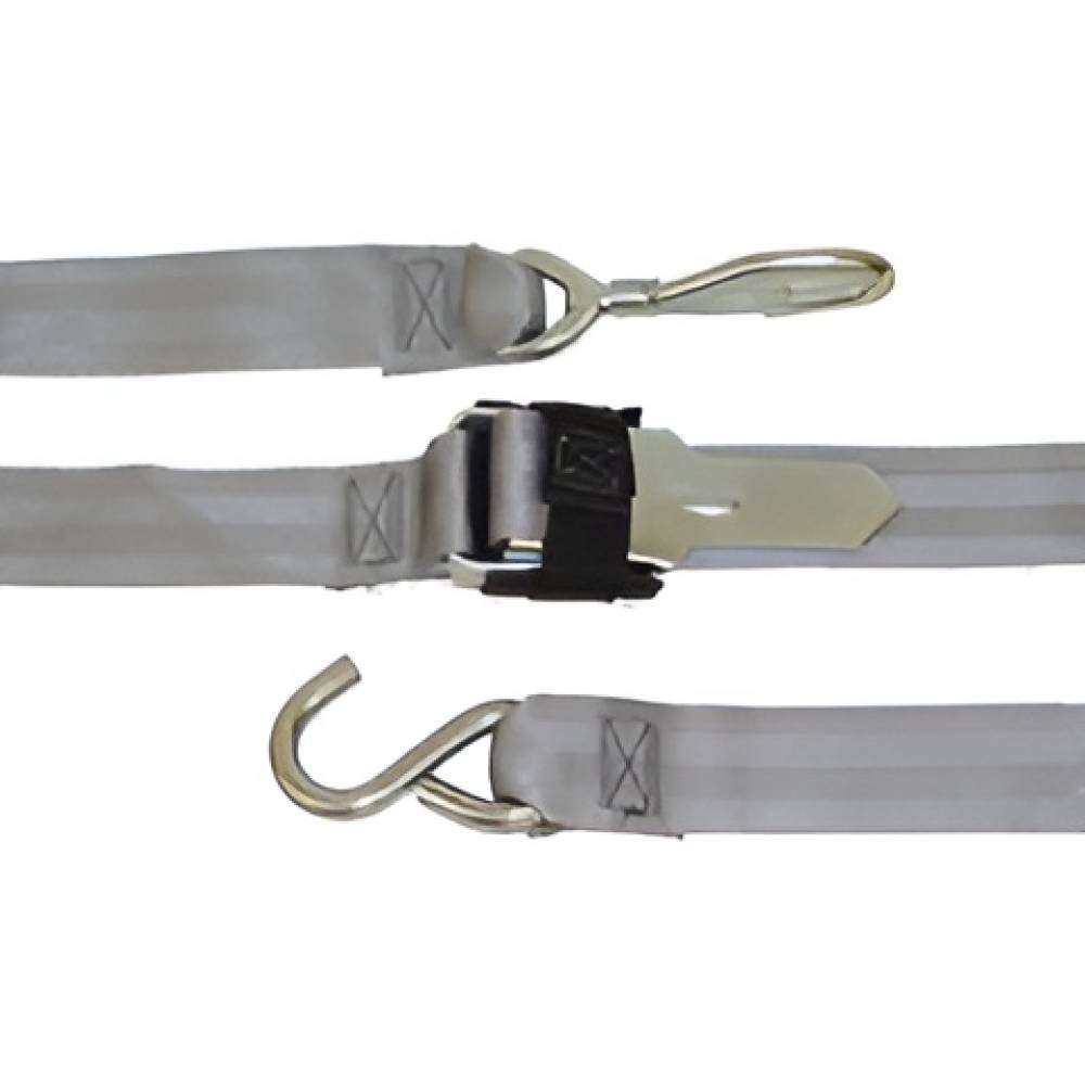 Gator Tuff COG10 1-1/2″ x 10′ Gunwale Tie Down with Zinc Hardware and Clip Hook