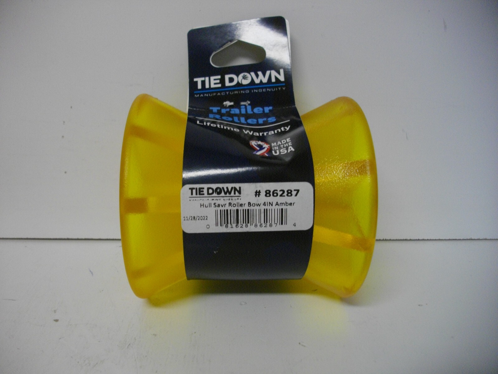 Tie Down Engineering Dexter 86287 Hull Saver Bow Roller 4″ Amber Boat Trailer