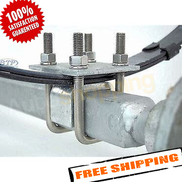 Dexter Marine 81180 Trailer Axle Leaf Spring Plates for 2-3/8″ Round Axles