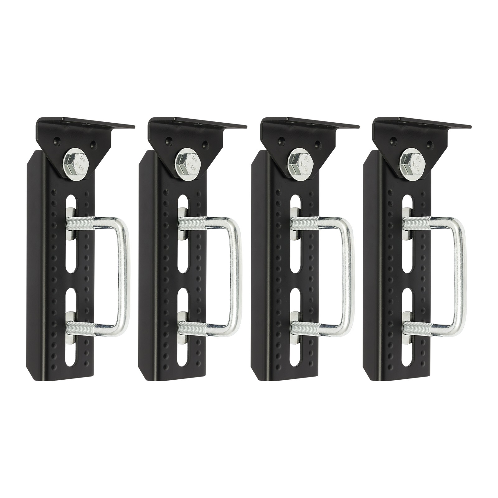 4 PCS Swivel Top Bunk Brackets, Heavy Duty 8″ Boat Trailer Bunk Brackets