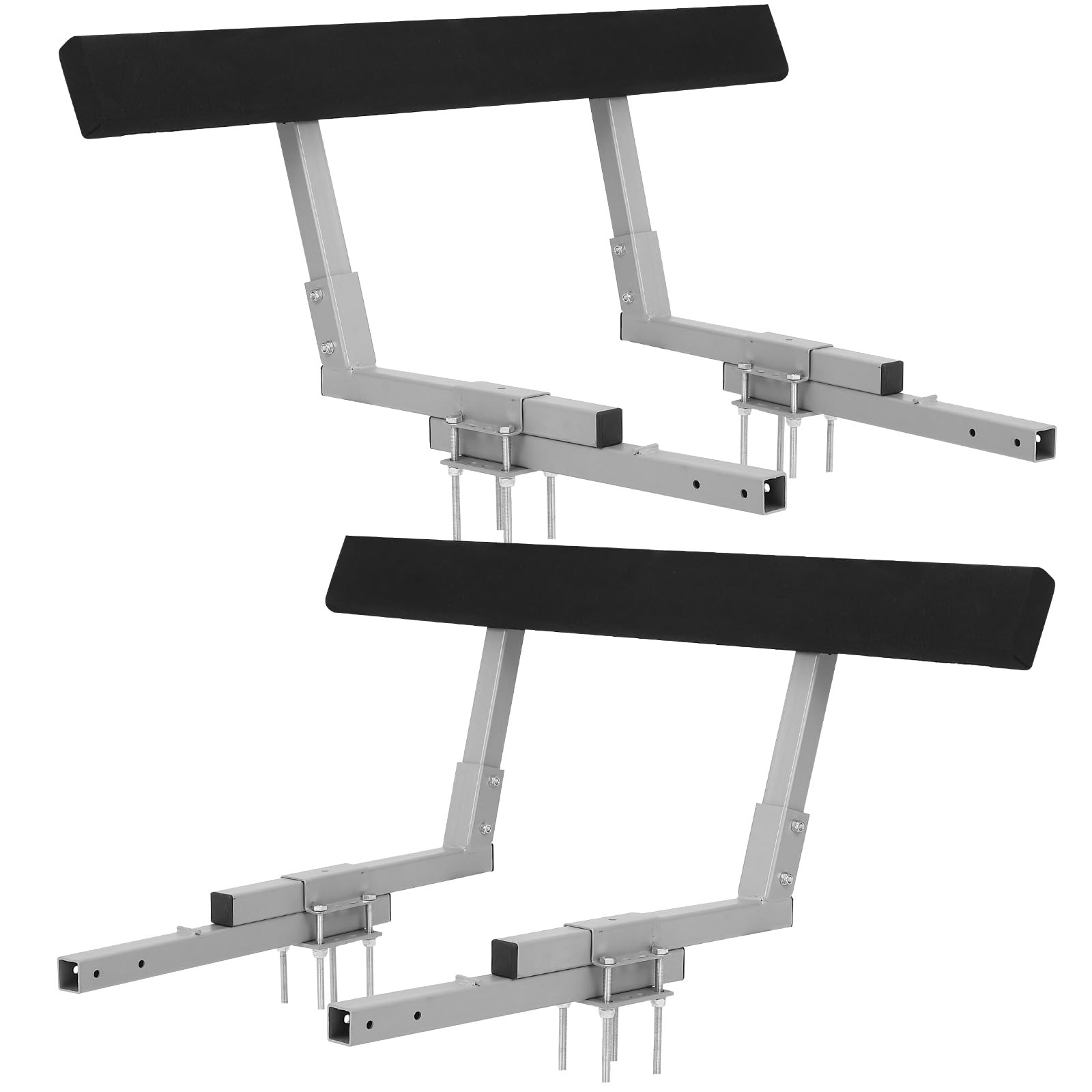 Boat Trailer 2pcs Side Guide On Bunk Board Carpeted Kit w/ Hardware 16.7inch